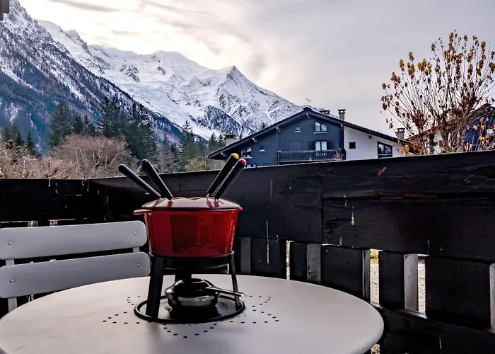 Little Nest - Peaceful With A Breathtaking View Of Mont-blanc Apartmán Chamonix